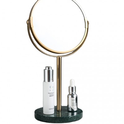 Affordable bathroom mirror, vanity mirror with marble base for home decor