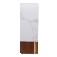 Marble and Acacia wooden cheese chopping board